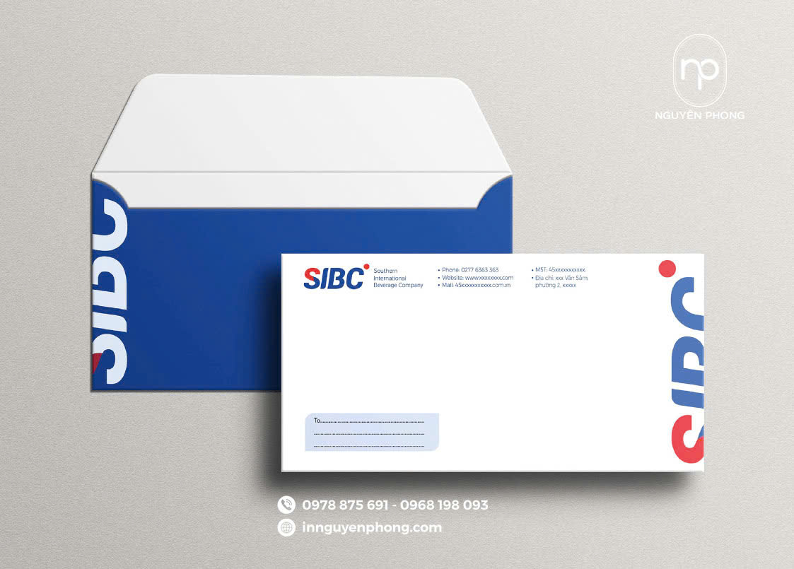 Phong bì A5 kích thước chuẩn cho doanh nghiệp
